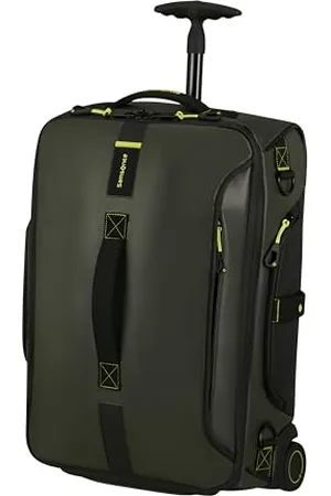 Samsonite Paradiver Light - Reisetasche/Rucksack mit 2 Rollen S, 55 cm, 51 L, Grün