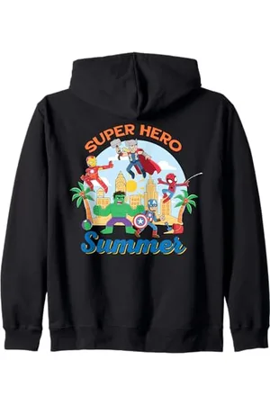 Marvel Super Hero Summer Avengers Spider-Man Beach Vacation Kapuzenjacke