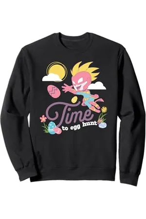 Marvel Easter Time To Egg Hunt Captain Chibi Carol Sweatshirt