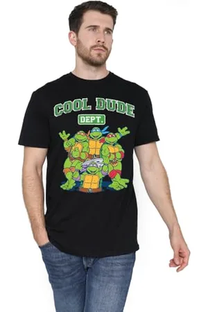 Teenage Mutant Ninja Turtles Unisex Cool Dude Department T-Shirt, , 4XL