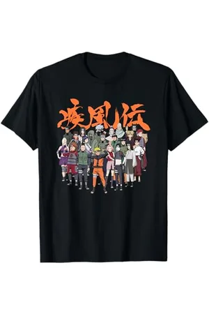 Naruto Shippuden Besetzungsgruppe T-Shirt