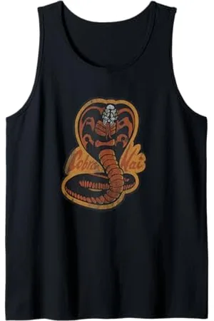 Cobra Kai Betrübt Schlange Logo Tank Top