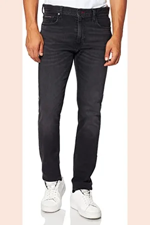 Tommy Hilfiger Herren Slim Bleecker Pstr Black Jeans, , 29W / 34L