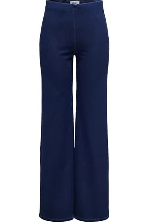 ONLY Damen Onlvinnie Hw Flared Pull Up DNM Mae Jeans, , S x 32L