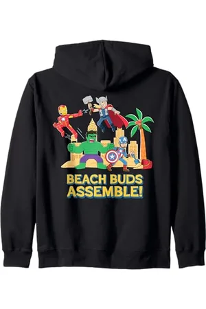 Marvel Super Heroes Avengers "Beach Buds Assemble!" Vacation Kapuzenjacke
