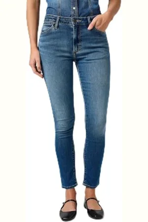 Wrangler Damen Skinny Jeans, , 32W / 32L EU