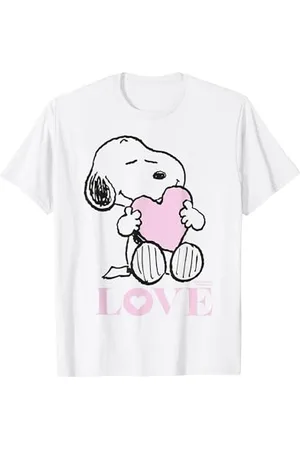 Peanuts Snoopy Mein Herz ist rosa T-Shirt