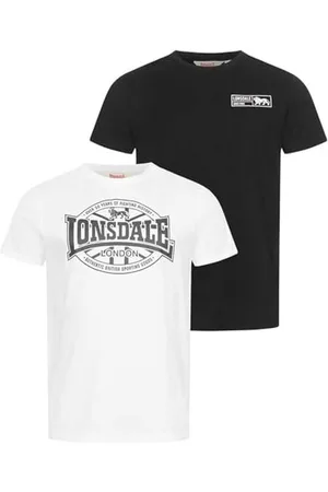 Lonsdale London Clonkeen Short Sleeve T-shirt 2 Units L
