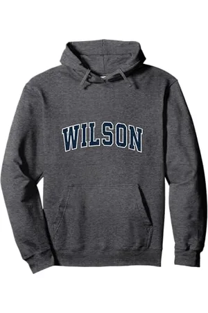Wilson North Carolina NC Vintage-Sportdesign, marineblaues Design Pullover Hoodie