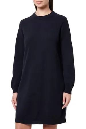 GANT Damen Superfine Lambswool Dress Kleid, , L