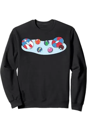 Marvel Super Heroes Pool Floaties Summer Beach Vacation Sweatshirt