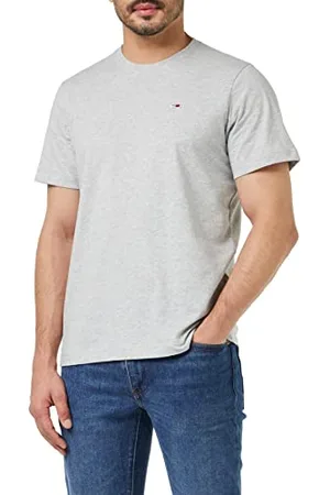 Tommy Hilfiger Tjm Slim Jersey C Neck Ext Kurzarm Strickoberteile, Herren, , S