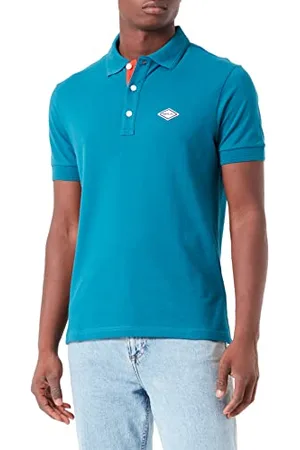 Replay Herren Poloshirt Kurzarm Piqué Stretch, (Blau), XS