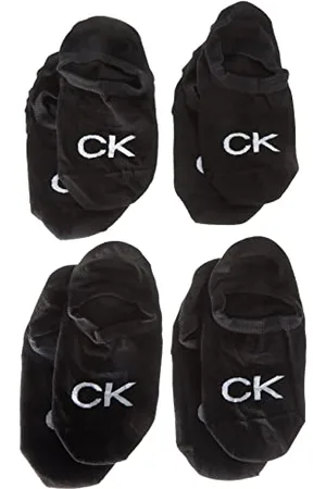 Calvin Klein Damen Footie Logo High Cut Footie 4 Pack Ecom, , Einheitsgröße