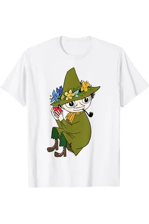 Moomin Mumin Snufkin hält Obst T-Shirt
