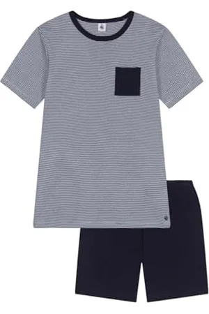 Petit Bateau Jungen A0D9E Pyjacourt, , 14 Jahre
