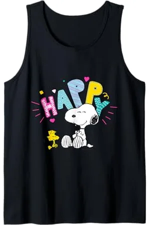 Peanuts Snoopy Happy Tank Top
