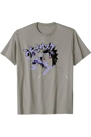 Naruto Shippuden Sasuke Curse Symbol with Jutsu T-Shirt