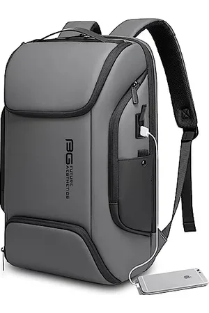 BANGE Laptop Business Männer Rucksack Wasserdicht Große Kapazität Externe Lade Port Tasche Mode Rucksack