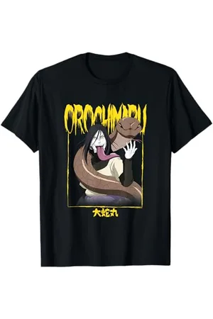Naruto Shippuden Orochimaru Logo und Rahmen T-Shirt