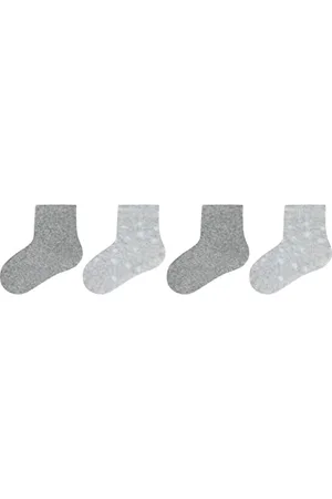 QS by s.Oliver Socks Unisex Kinder Online Baby Originals Organic Full Terry 4er Pack Socken, , 15/18