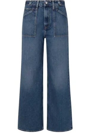 Pepe Jeans Damen Ultra High Waist Utility Weites Bein PL204612 Jeans, , 26W / 32L
