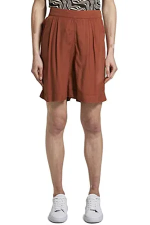 TOM TAILOR Damen Alexa Capri Hose, 16058-saddle Brown, 34