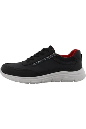 TOM TAILOR Herren 9580080004 Sneaker, Black, 42 EU