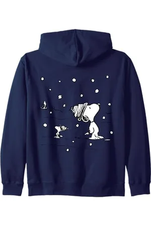 Peanuts Snoopy Woodstock Snow is falling Kapuzenjacke