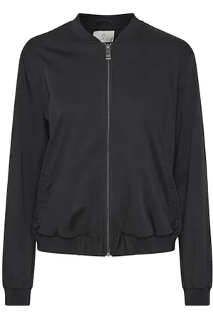 Kaffe Damen Bomber Jacke Damenjacke, lässig, Langer Ärmel, Relaxed Fit, Kalea Bomberjacke, , 40