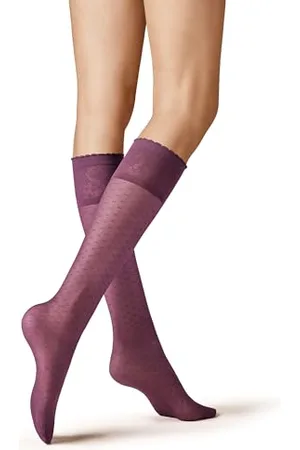 Kunert Damen Kniestrümpfe New Dots Fashion 50 DEN 35-38
