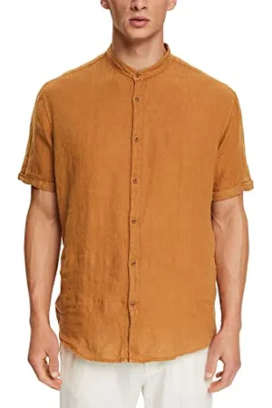 ESPRIT Herren Hemd 042ee2f307, Toffee, L