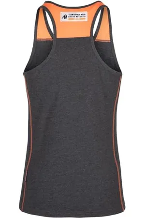 Gorilla Wear Wallace Tank Top Baumwolle klassisches Tank Bodybuilding Fitness Gym Sport Herren (DE/NL/SE/PL, Alphanumerisch, S, Regular, Regular, )