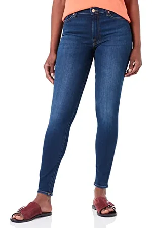 7 for all Mankind Damen Hw Skinny Slim Illusion Eco Empower Jeans, , 23W 30L EU