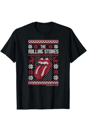 The Rolling Stones Rockmusik Hässliche Weihnachten T-Shirt
