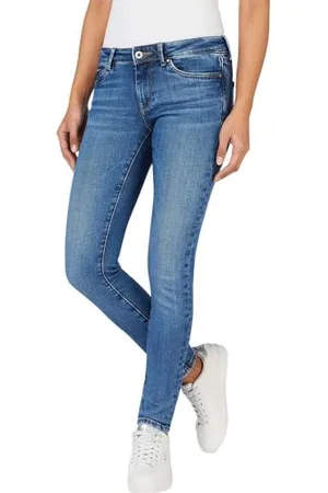 Pepe Jeans Damen Low Waist Skinny PL204583 Jeans, , 33W / 32L