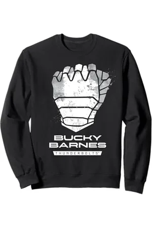 Marvel Thunderbolts Bucky Barnes Winter Soldier Hand Logo Sweatshirt