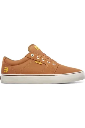 Etnies Herren Barge LS Skate-Schuh, Brown/Gold/Yellow, 38.5 EU