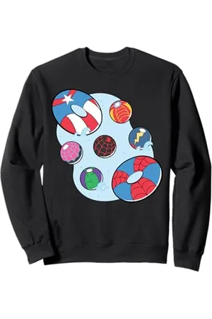 Marvel Super Heroes Avengers & Spidey Summer Beach Vacation Sweatshirt