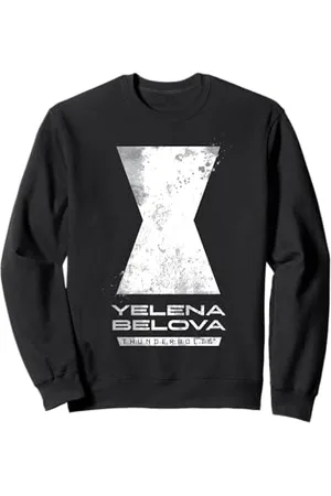 Marvel Thunderbolts Yelena Belova Black Widow Logo Sweatshirt