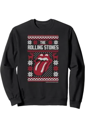 The Rolling Stones Rockmusik Hässliche Weihnachten Sweatshirt