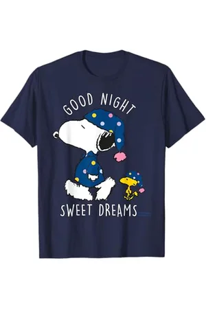 Peanuts Snoopy Gute Nacht süße Träume T-Shirt