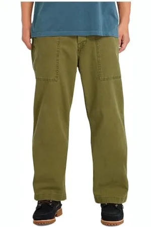 Timberland Herren Washed Canvas Stretch Fatigue Pant Hose, , 42W x 34L