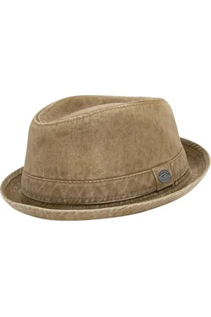 Chillouts Sligo Hat - Pork Pie Hut Herren/Damen, 100% Baumwolle, Unisex Sommerhut, Tampa Hut, Atmungsaktiv, S-M/L-XL