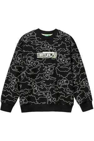 Benetton Kinder und Jugendliche Trikot G/C M/L 3Ghmc10m5 Kapuzenpullover, , 170 cm