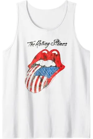 The Rolling Stones Die Rolling Stones Amerikanische Zunge Rockmusik Tank Top