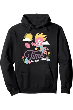 Marvel Easter Time To Egg Hunt Captain Chibi Carol Pullover Hoodie