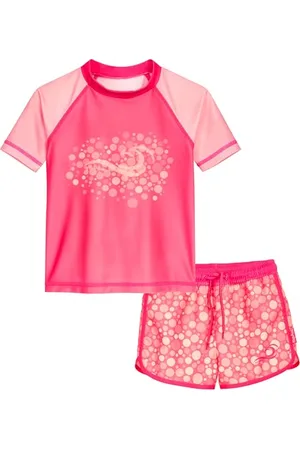 Playshoes Mädchen Zweiteiler Rash-Guard-Set, , 134/140 cm