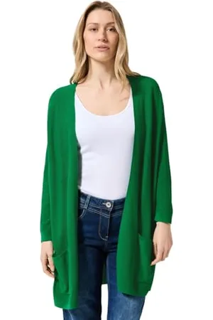 CECIL Damen B253948 Offener Feinstrick Cardigan, , M