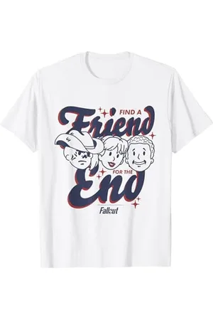 Fallout TV-Serie Friend For The End Drei Charaktergesichter T-Shirt